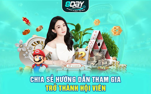 Hướng dẫn cách chơi game bài trên 8day